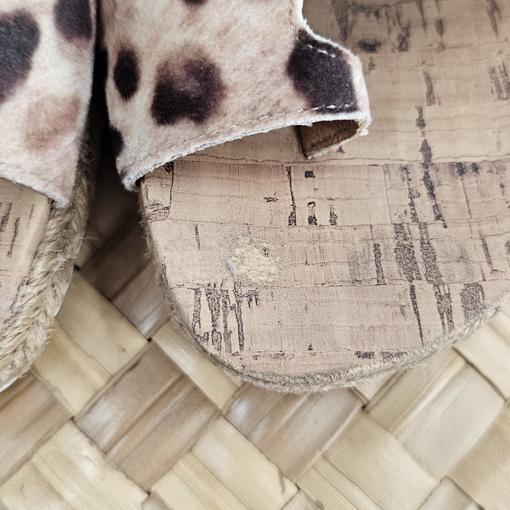 b.o.c. Women's Leopard Print Sandals - Picture 13 of 13